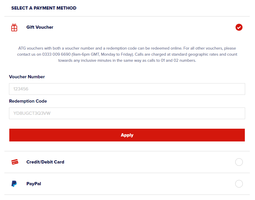 How do I redeem an ATG Gift Voucher? – ATG Tickets - United Kingdom